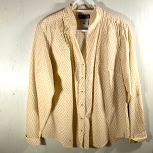 Columbia long sleeve tuxedo shirt